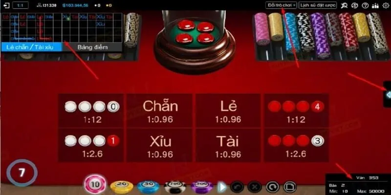 Trực quan hóa nguyên lý hoạt động của thuật toán xóc đĩa tại Zamba68